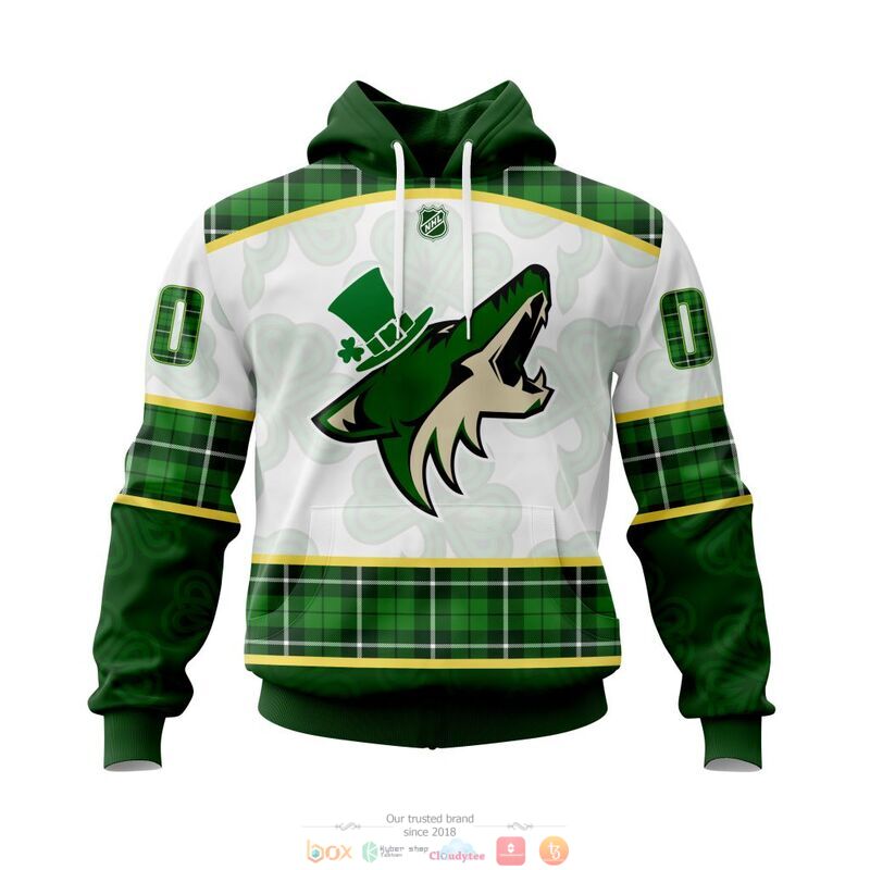 BEST Personalized Arizona Coyotes NHL St Patrick Days jersey shirt, hoodie 15
