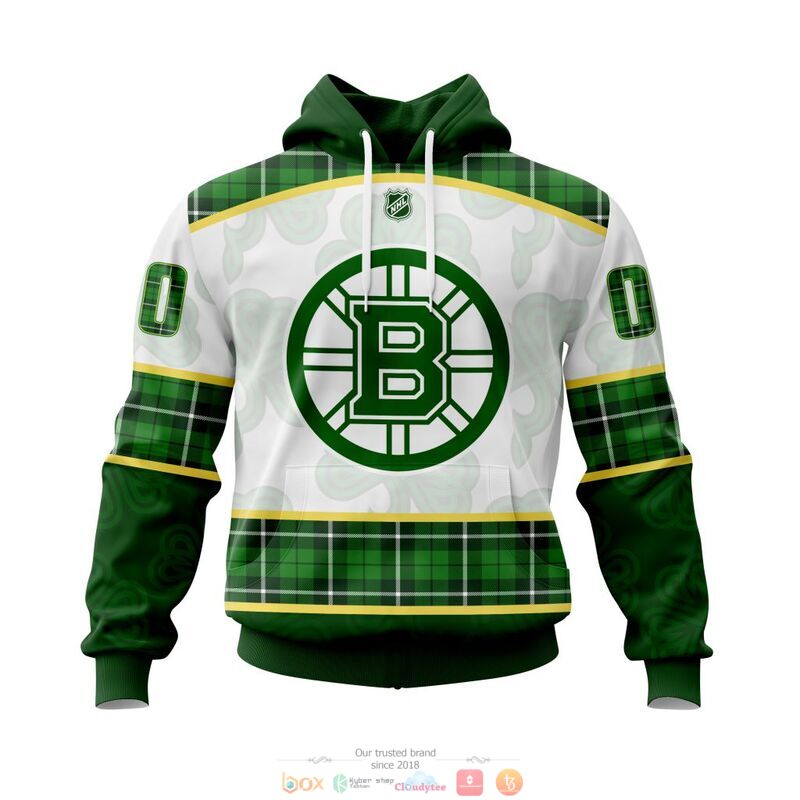 BEST Personalized Boston Bruins NHL St Patrick Days jersey shirt, hoodie 14