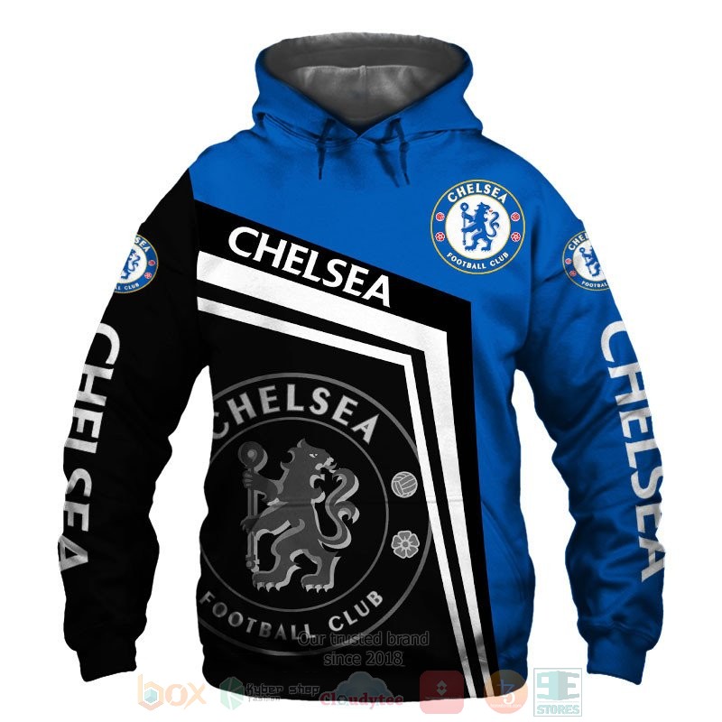 BEST Chelsea Football Club blue black All Over Print 3D shirt, hoodie 48