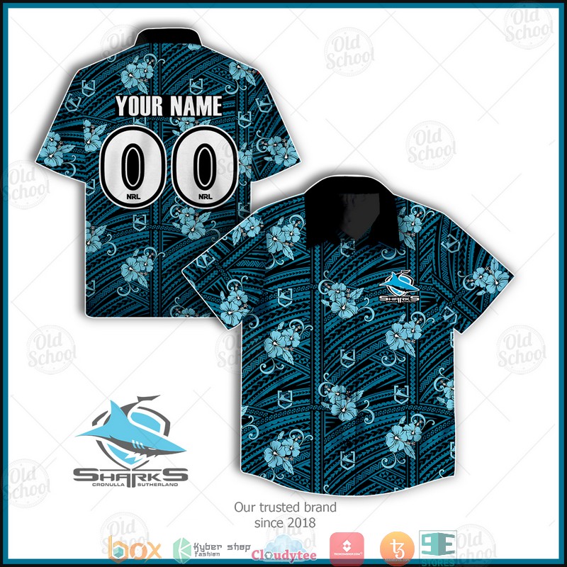BEST NRL Cronulla-Sutherland Sharks Custom Hawaiian shirt 7