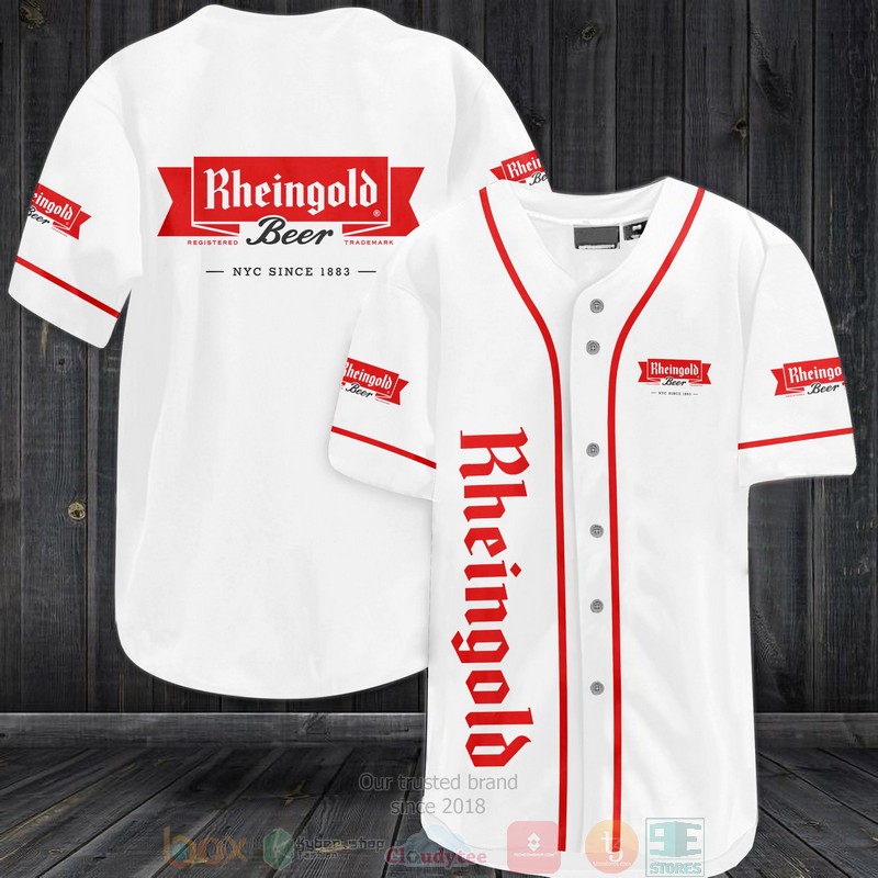 BEST Rheingold Beer Baseball shirt 3