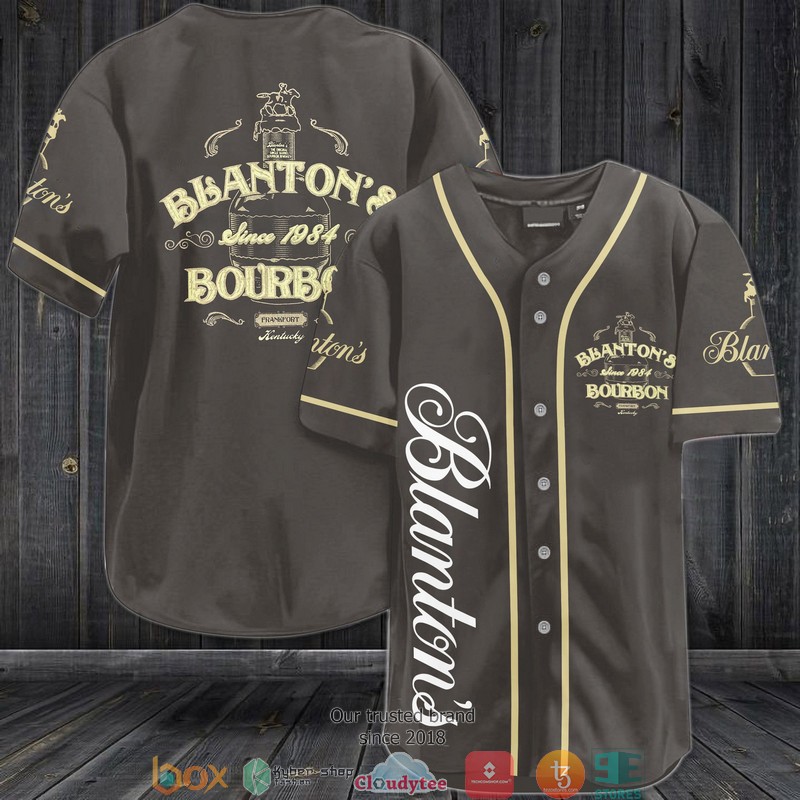 Blanton's Bourbon Jersey Baseball Shirt 1