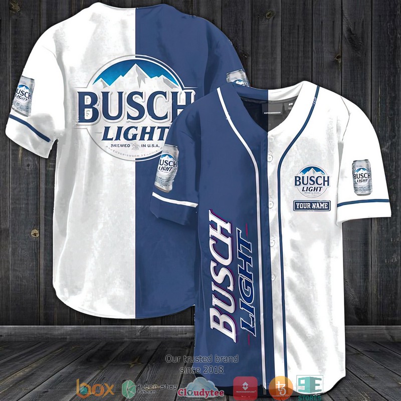 Busch Light Jersey Baseball Shirt 6