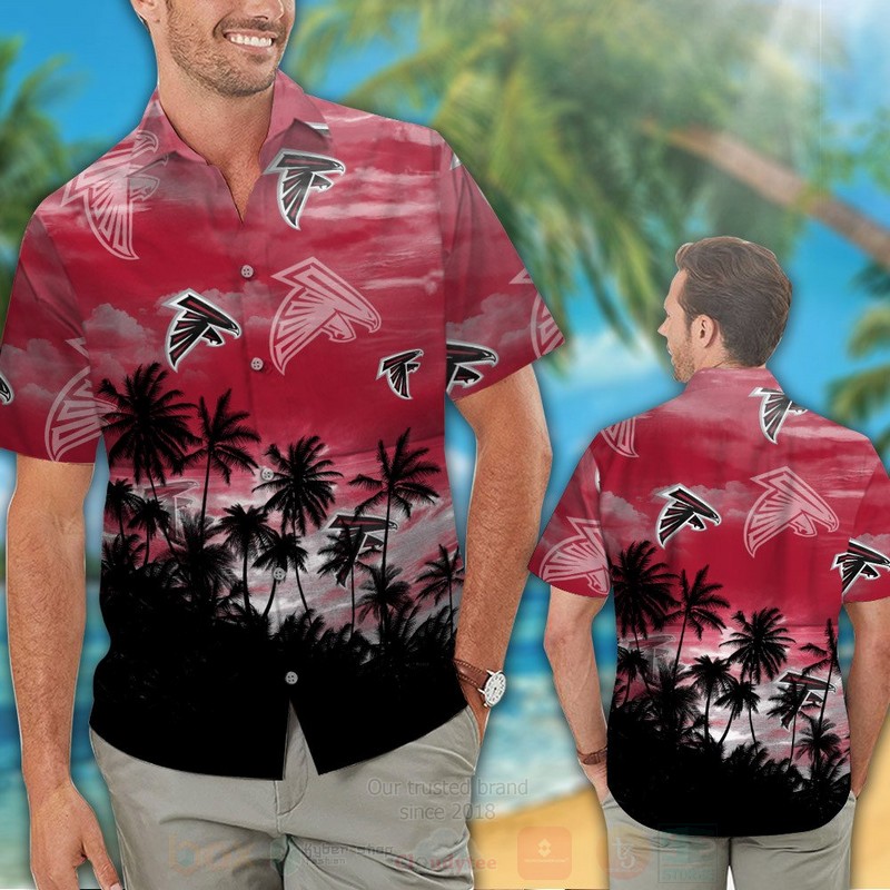 TOP NFL Atlanta Falcons Sky Tropical Shirt, Short 12