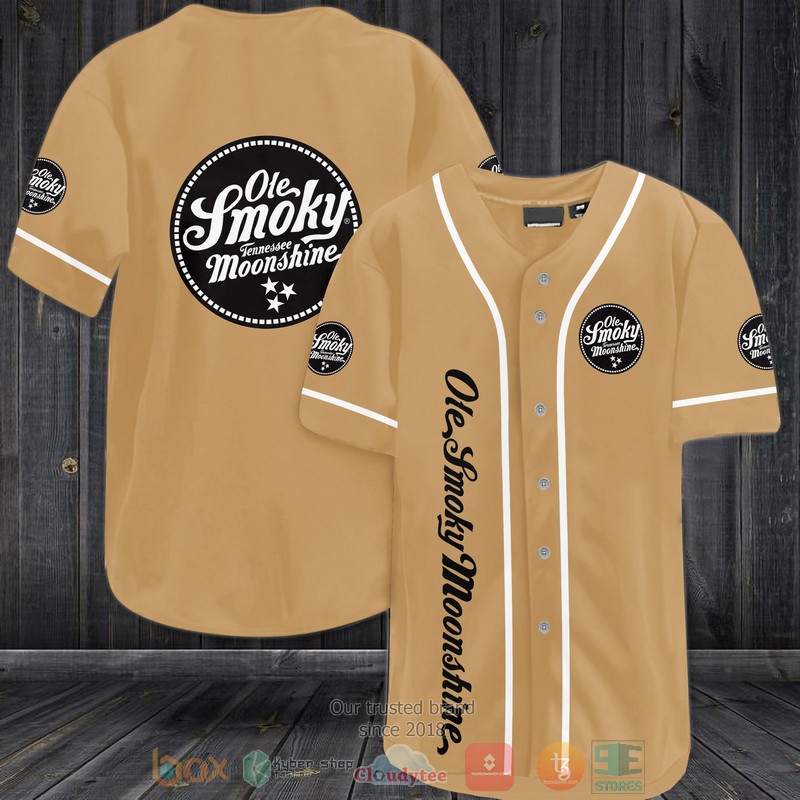 NEW Ole Smoky Distillery brown Baseball shirt 3