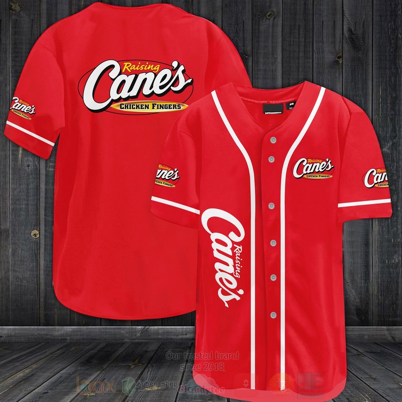 TOP Raising Cane's Chicken Fingers Baseball-Shirt 4