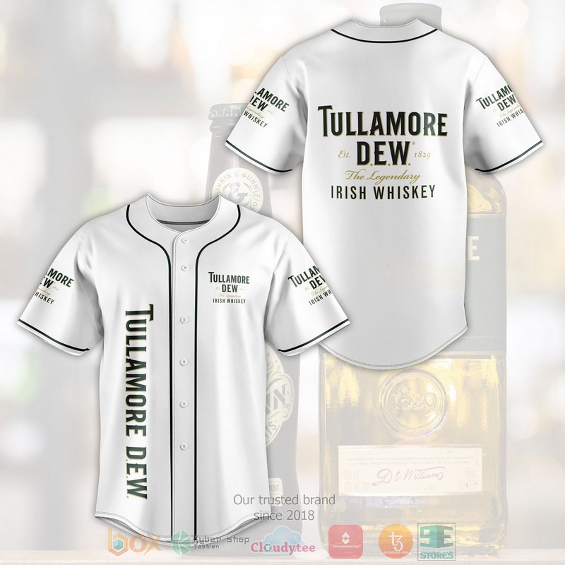 NEW Tullamore DEW Irish whiskey Baseball shirt 2