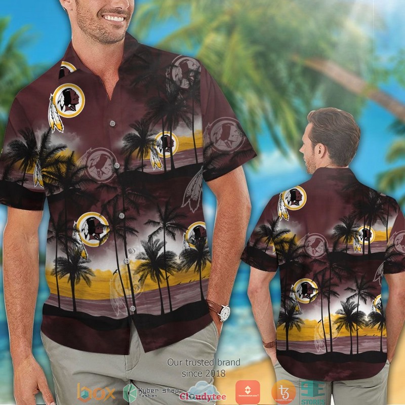 BEST NFL Washington Redskins coconut island ocean Hawaii Set 2