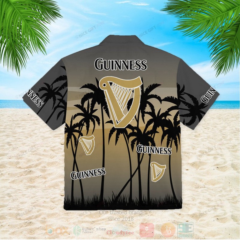 TOP Guinness All Over Print Hawaiian Shirt 2
