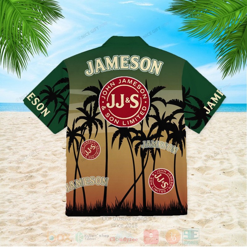 TOP Jameson Irish Whiskey All Over Print Hawaiian Shirt 10