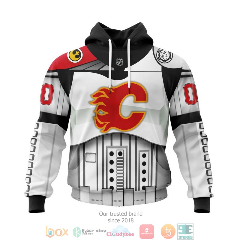 HOT Calgary Flames NHL Star Wars custom Personalized 3D shirt, hoodie 1