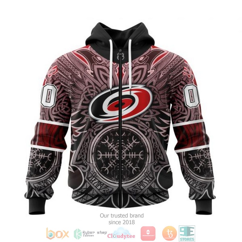 HOT Carolina Hurricanes NHL Norse Viking Symbols custom Personalized 3D shirt, hoodie 10