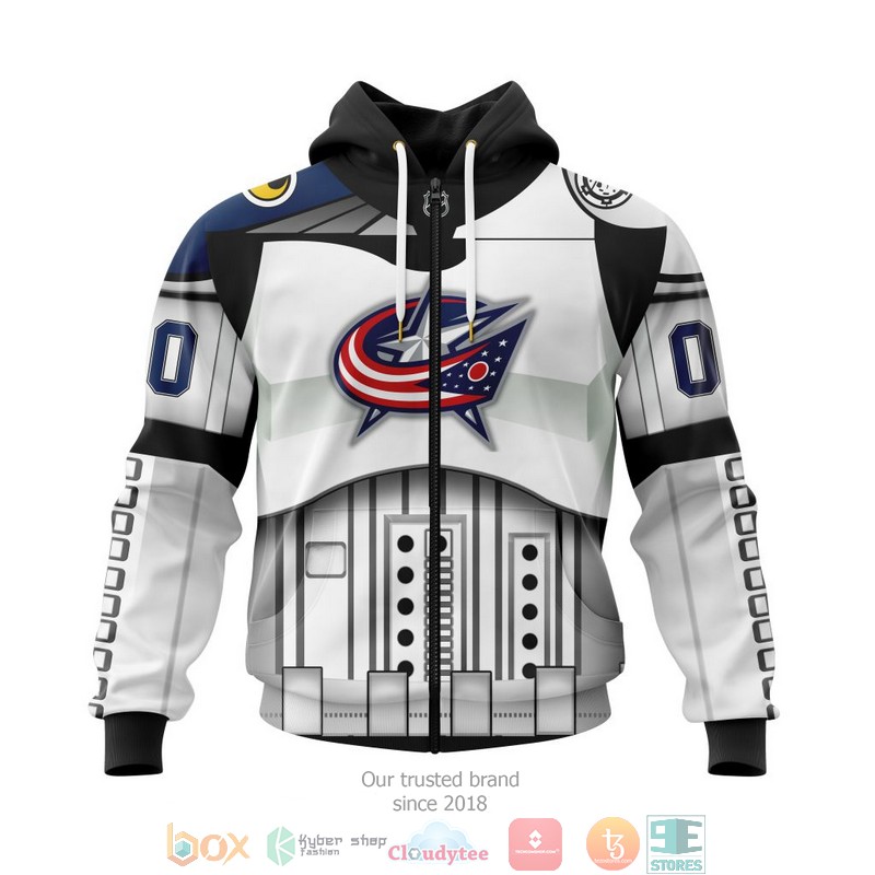 HOT Columbus Blue Jackets NHL Star Wars custom Personalized 3D shirt, hoodie 23