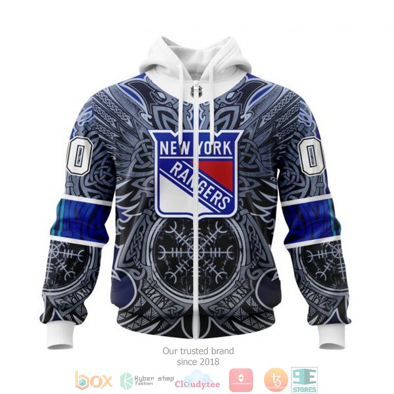 HOT New York Rangers NHL Norse Viking Symbols custom Personalized 3D shirt, hoodie 10
