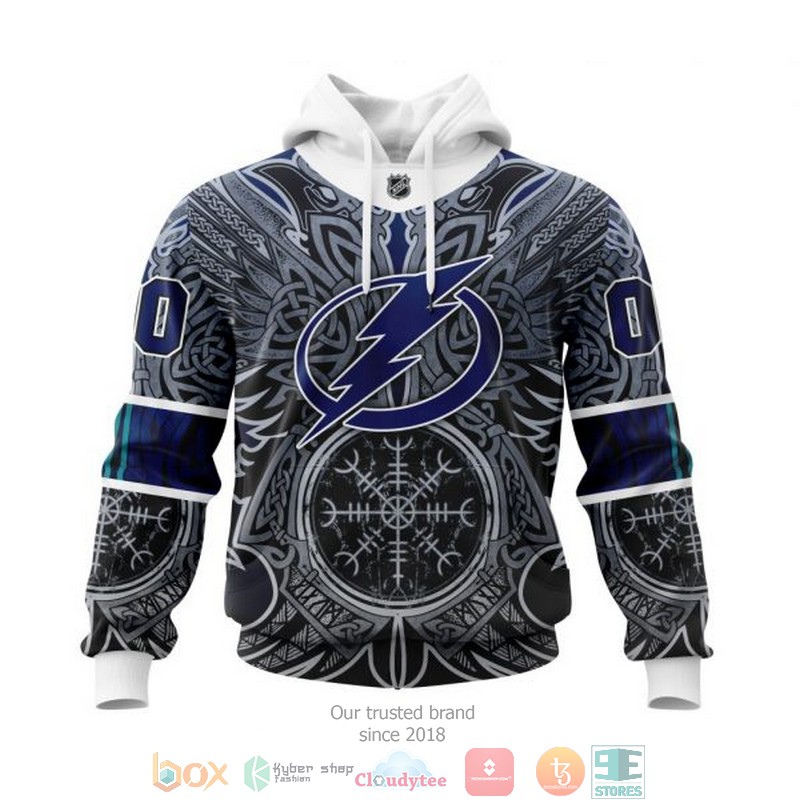HOT Tampa Bay Lightning NHL Norse Viking Symbols custom Personalized 3D shirt, hoodie 22