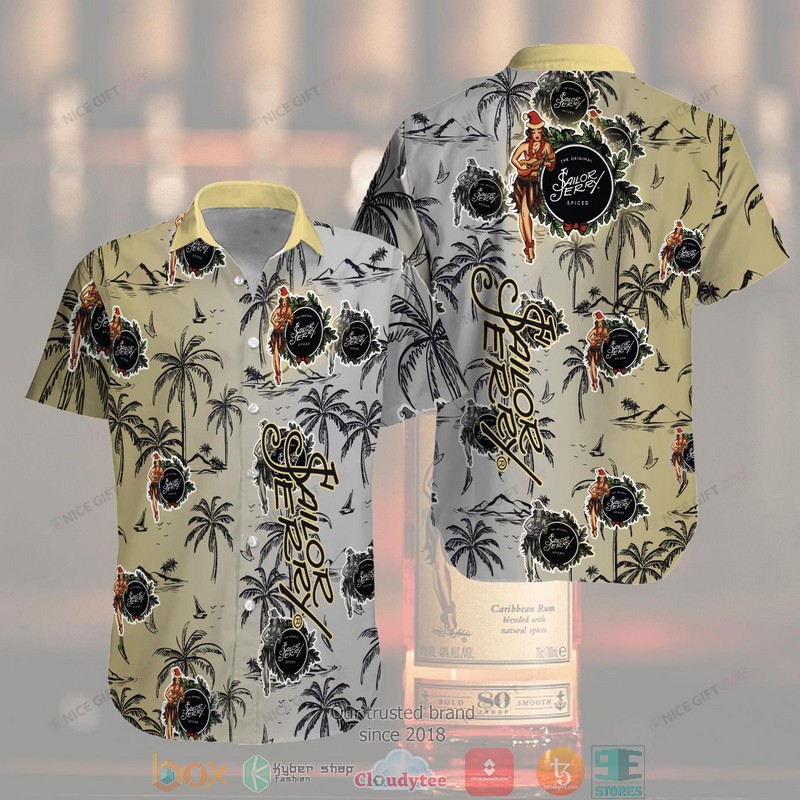 Sailor Jerry Coconut 3D Hawaiian Shirt Shirt 1