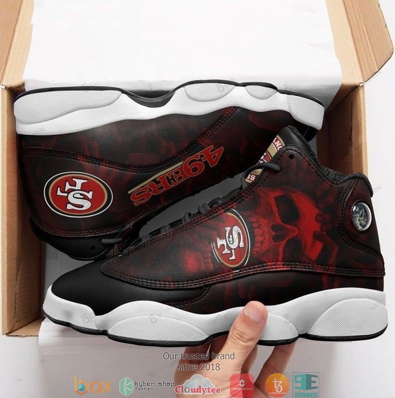 BEST San Francisco 49ers NFL Football Team 8 Air Jordan 13 Sneaker 3