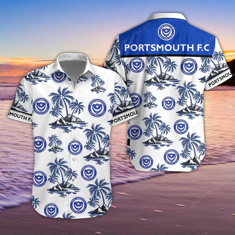 Portsmouth 3D Hawaiian Shirt, Shorts 5