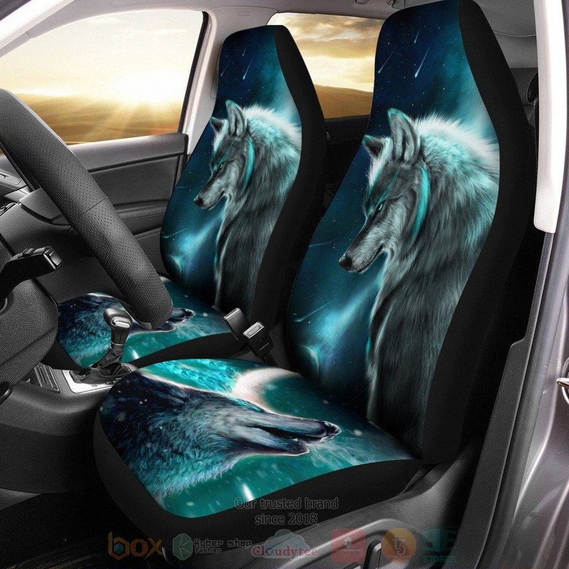 HOT Alpha Wolf Car Seat Cover 6