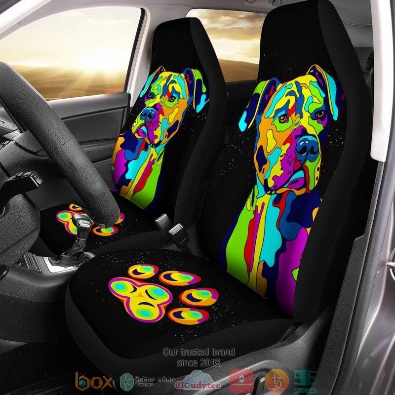 BEST American Pit Bull Terrier Car Seat Cover 8