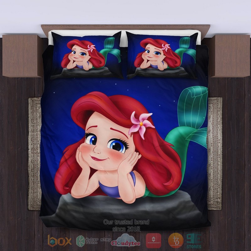 NEW Ariel Mermaid Bedding Sets 9