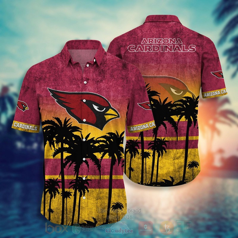 HOT Arizona Cardinals NFL 3D Tropical Shirt 3