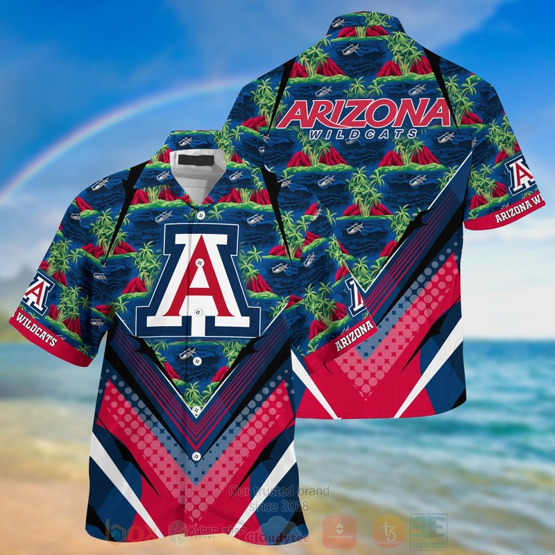 HOT Arizona Wildcats 3D Tropical Shirt 2