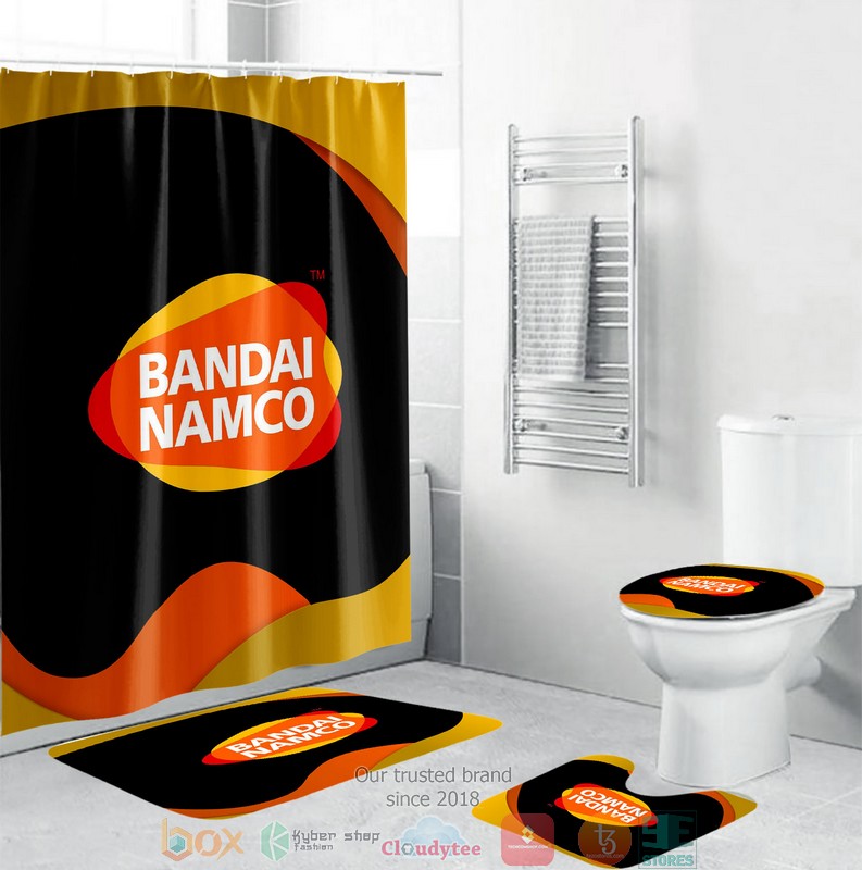 BEST Bandai Namco showercurtain bathroom sets 3