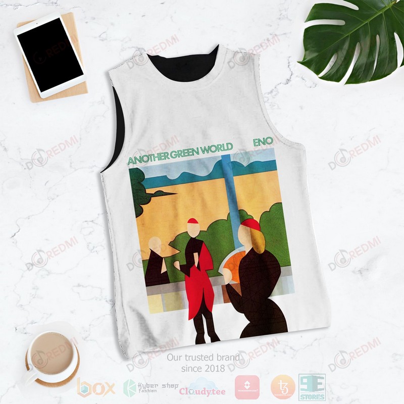 HOT Brian Eno Here Come the Warm Jets 3D Tank Top 3