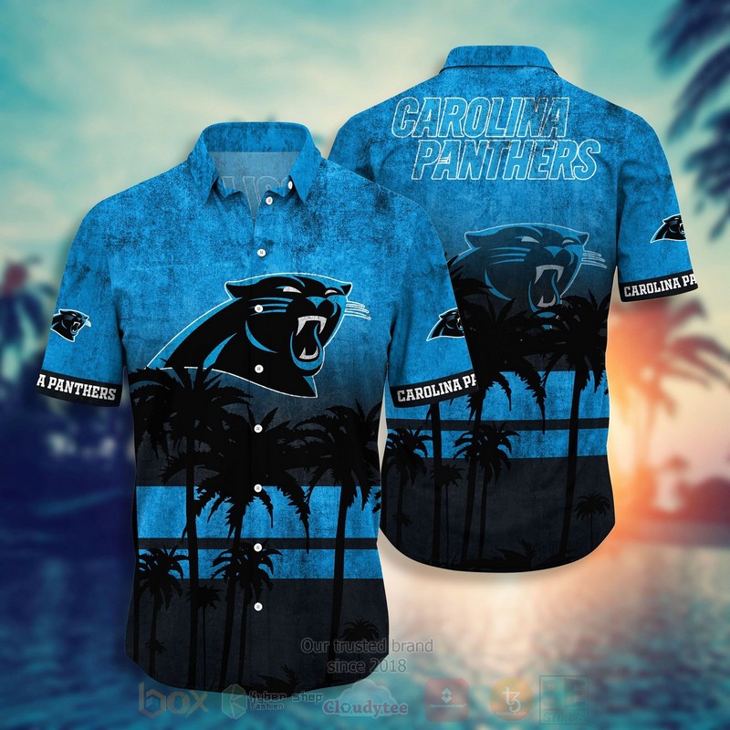 HOT Carolina Panthers NFL 3D Tropical Shirt 3