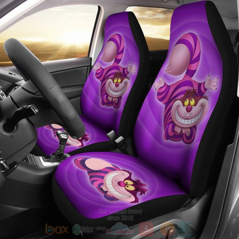 HOT Cheshire Cat Cute Disney Alice In Wonderland Car Seat Cover 9