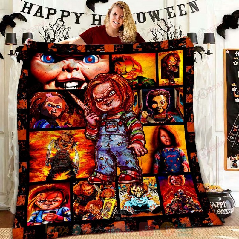 HOT Chucky Horror Movies Luxury Quilt 6