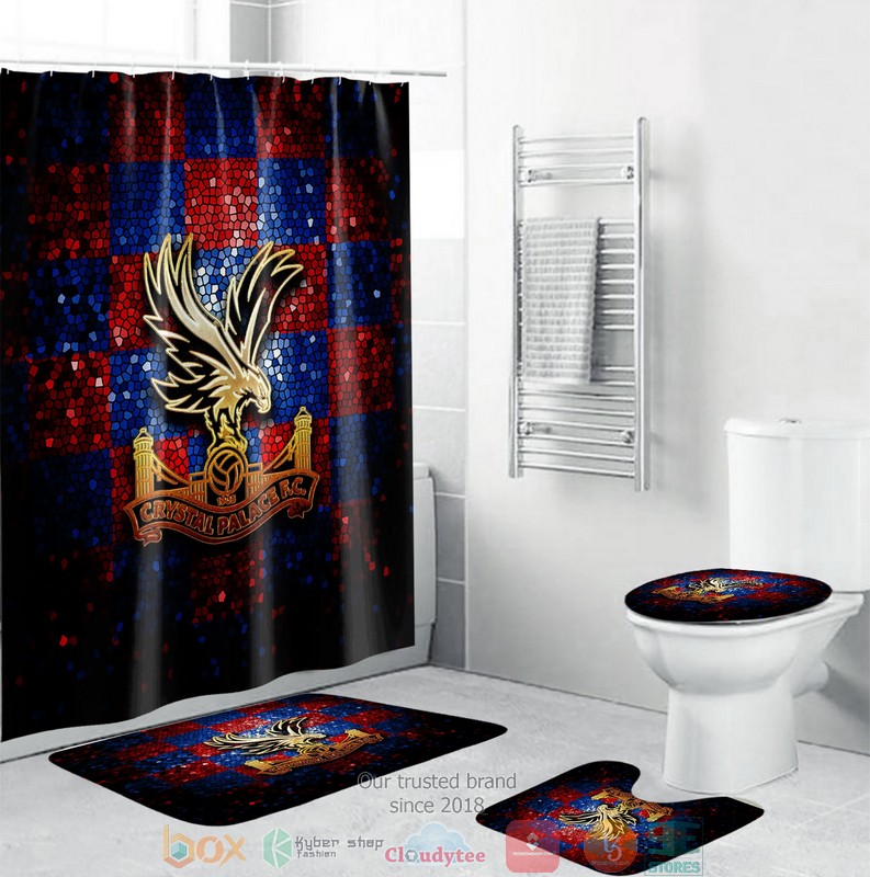 BEST Crystal Palace Shower Curtain Set 3