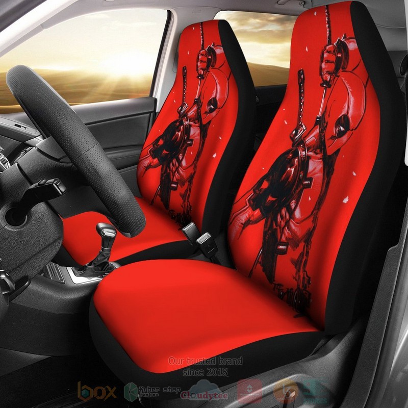HOT Deadpool 3 Car Seat Cover 9