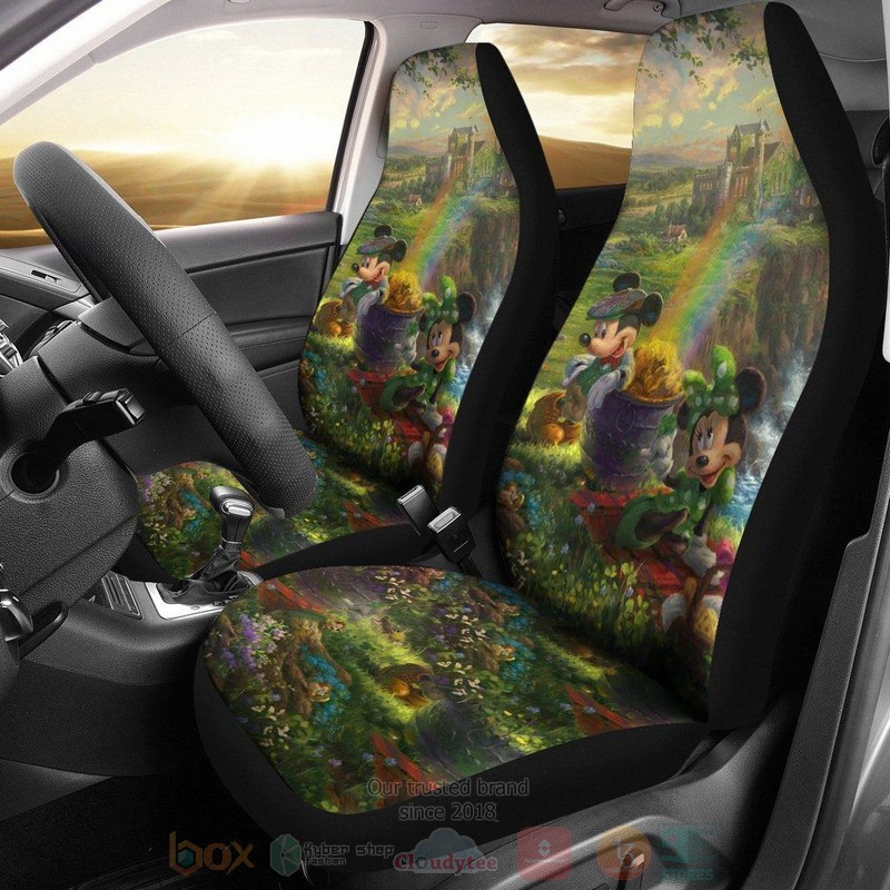 HOT Disney Couple Mouse in Wonder Land Car Seat Cover 9