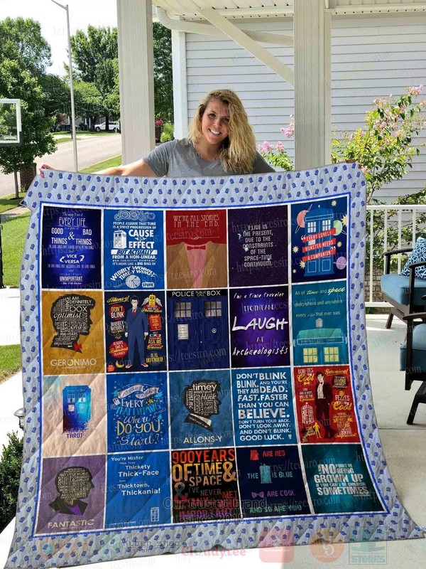HOT Doctor Who Movies Luxury Quilt 3