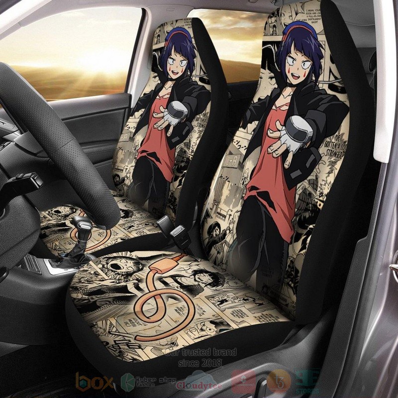 HOT Earphone Jack Manga-Anime My Hero Academia Car Seat Cover 9