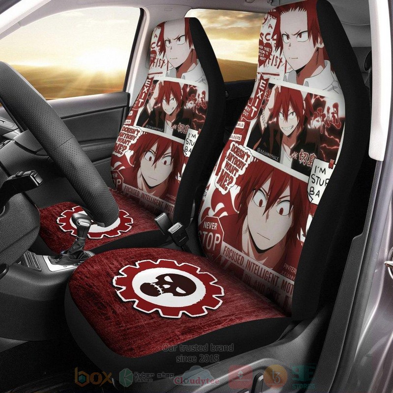 HOT Eijiro Kirishima Manga Anime My Hero Academia Car Seat Cover 9