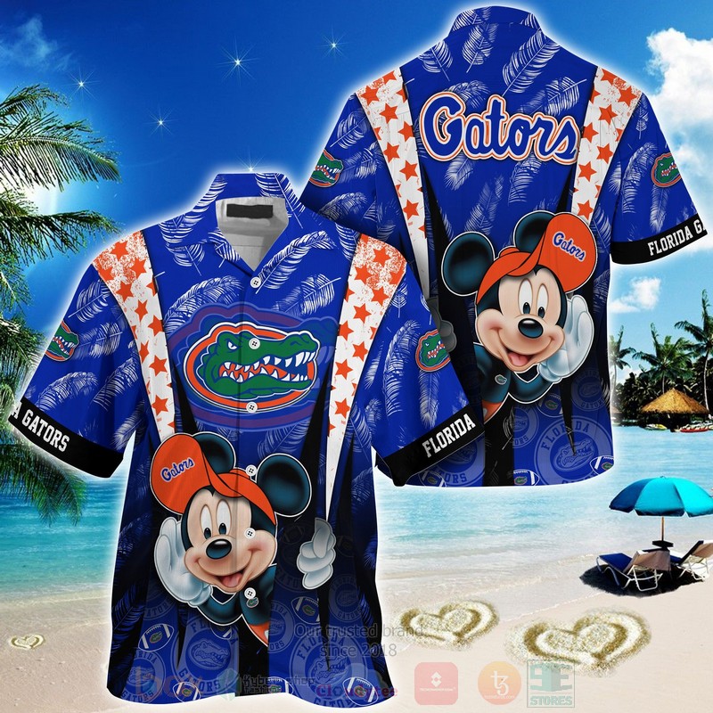 HOT Florida Gators Mickey Mouse 3D Tropical Shirt 3