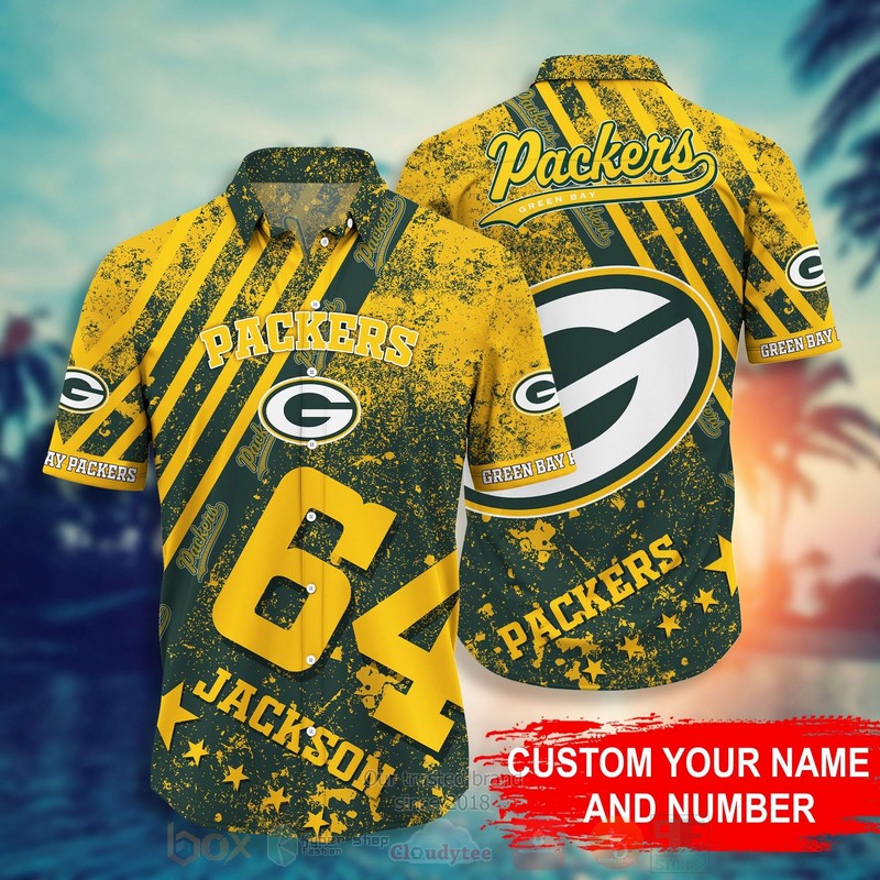 HOT Green Bay Packers NFL Personalized 3D Tropical Shirt 2