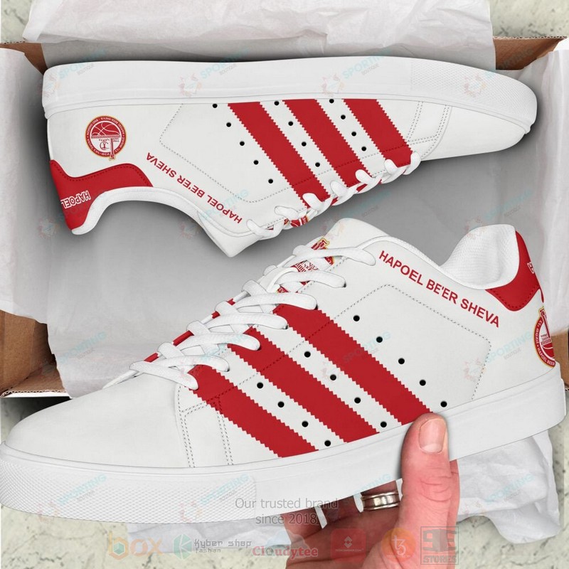 HOT Hapoel Be'er Sheva Stan Smith Low Top Sneakers Shoes 17