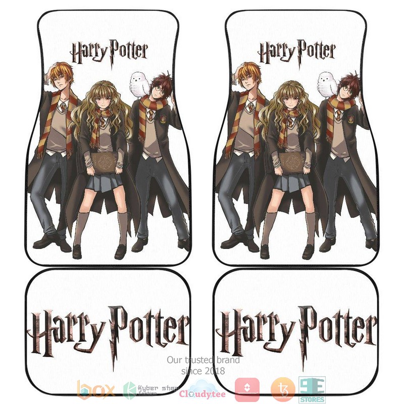 BEST Harry Potter Harry Potter Anime Style Car Floor Mat 14