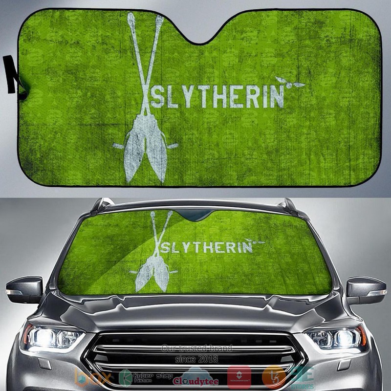 BEST Harry Potter Slytherin 3D Car Sunshades 7