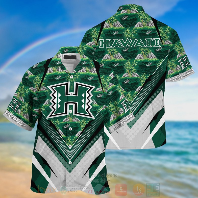 HOT Hawaii Rainbow Warriors 3D Tropical Shirt 3