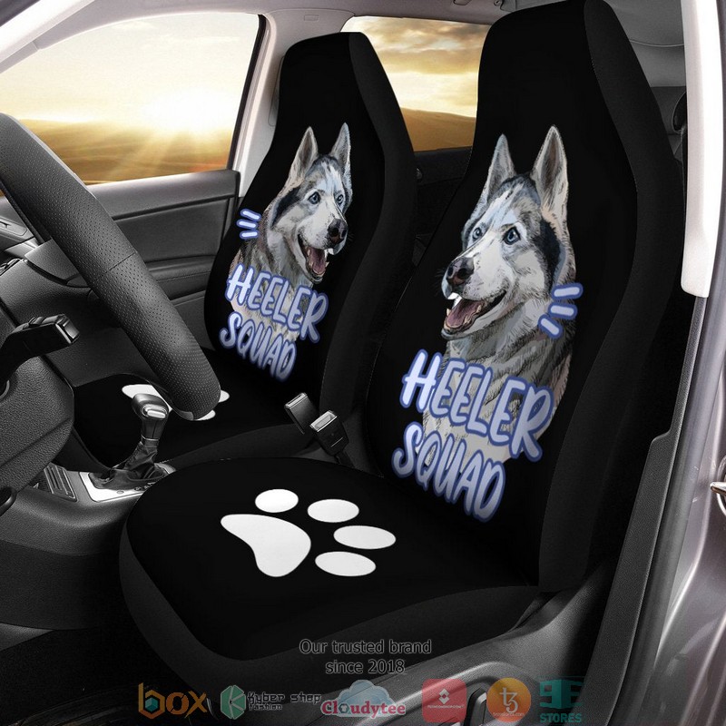 BEST Heeler Squad Husky Car Seat Cover 7