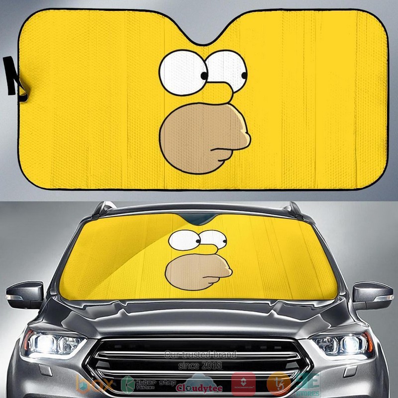 BEST Homer Simpson 3D Car Sunshades 7
