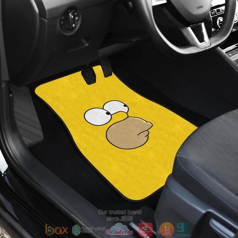 BEST Homer Simpson Funny Face Car Floor Mat 5