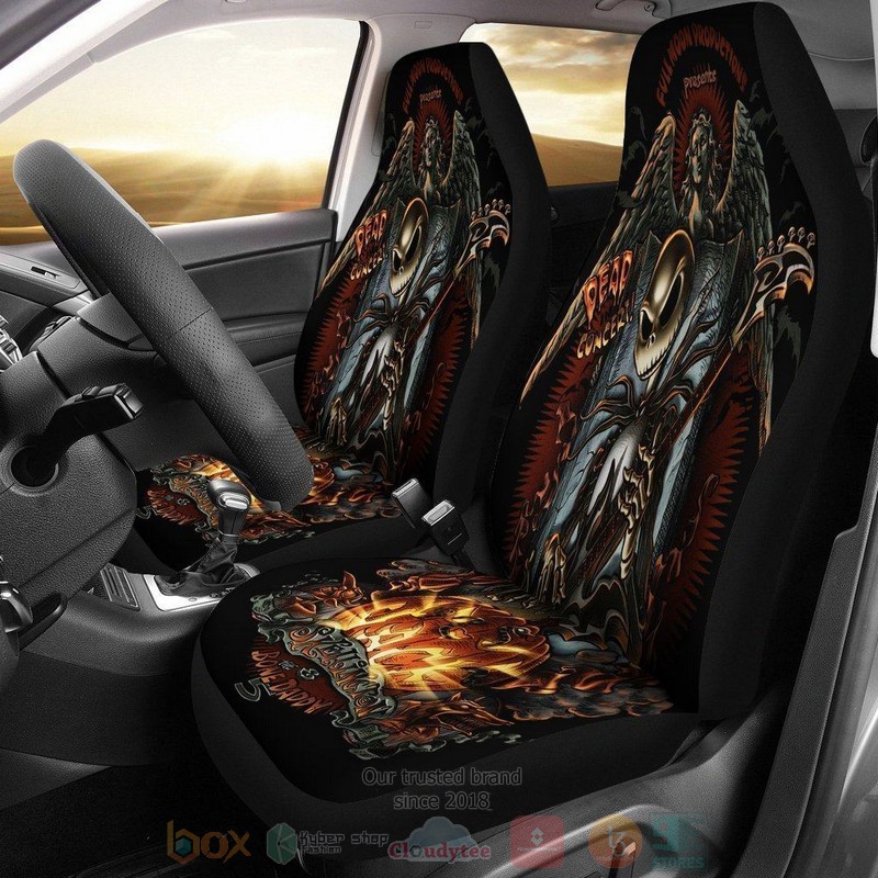 BEST Jack Skellington and the Bone Daddy 5 Car Seat Covers 8