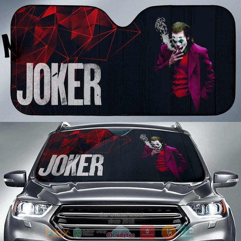 BEST Joker Smoking Suicide Squad Movie 3D Car Sunshades 7