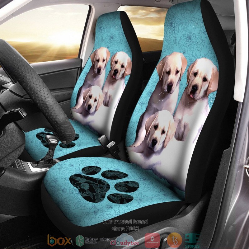 BEST Labrador Retriever Puppies Dog Car Seat Cover 8